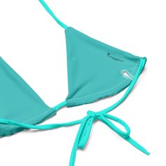 Stay comfortable and beach ready all summer in this FYC String Bikini set. It’s made from soft recycled polyester with double-layering and UPF 50+. Style the straps how you like, and get ready to swim! 🏊‍♀️ 🌟 Features: Soft and stretchy material with UPF 50+ protection. Available in sizes up to 4XL. Bikini top comes with removable padding for comfort. Multiple ways to tie and style the bikini set. 🌊 Disclaimer: To make your All-Over Print Recycled String Bikini last longer, thoroughly rinse i Womens Activewear Tops, Fashion Tops Blouse, 50 Style, Beach Ready, Oversized Style, Socks And Sandals, Swimwear Girls, Dress Hats, Swimwear Sale