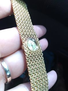 Absolutely Stunning 18k/14k Yellow Gold Lady Wrist Watch...Weight is 52.6 Grams.Total length be is 8 inches.Wearable length is 7.5 inches.Width is 20mm in widest areas.Band ( bracelet) is 18k Yellow gold.( Stamped)..Watch stamped 14k gold.All appraximately, my Estimate..I am not Gemologist.All sales are final.. Elegant Yellow Gold Watch Accessories With Jubilee Bracelet, Elegant Yellow Gold Jubilee Watch Bracelet, 14k Gold Round Watches For Formal Occasions, Evening Round Watch With Jubilee Bracelet, Evening Watches With Jubilee Bracelet, Vintage Yellow Gold Diamond Watch With Jubilee Bracelet, Timeless Yellow Gold Watch With Jubilee Bracelet, Luxury Gold Watches Stamped 14k, Formal Yellow Gold Jubilee Bracelet Watch Accessory