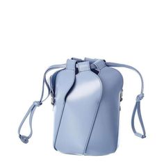 Description About The Brand: Romantic, Cool And Glamorous. Made In Italy Tulip Mini Leather Bucket Bag In Light Blue Leather With Gold-Tone Hardware Interior Design Details: Leather Lining Measures 6in Wide X 9in High X 5in Deep Adjustable Shoulder Strap Drops 24in Drawstring Closure Please Note: All Measurements Were Taken By Hand And Are Approximate; Slight Variations May Occur. Our Products Are 100% Genuine. Comes With Dust Bag, Strap And Tags Condition New With Tags This Item Has Original Ta Evening Light Blue Shoulder Bag With Detachable Strap, Formal Blue Shoulder Bag For Spring, Blue Shoulder Bag For Formal Occasions In Spring, Chic Light Blue Shoulder Bag For Evening, Blue Formal Bags For Spring, Blue Spring Bucket Bag, Light Blue Evening Bags With Removable Pouch, Light Blue Evening Bag With Detachable Strap, Modern Light Blue Evening Bag