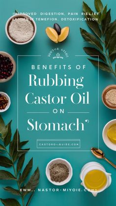 Discover the benefits of rubbing castor oil on your stomach and how this natural remedy can support your health and wellness. From aiding digestion to reducing inflammation and promoting relaxation, learn the potential advantages and effective methods for incorporating castor oil into your self-care routine. #CastorOil #NaturalRemedies #HealthBenefits #WellnessTips Castrol Oil Benefits, Castor Oil On Face, Black Castor Oil Benefits, Castor Oil Benefits Skin, Castor Oil Pack Benefits, Castor Oil For Acne, Benefits Of Castor Oil, Castrol Oil, Castor Oil Uses