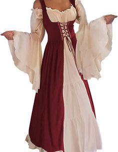 Masquerade Party Dresses, Halloween Fest, Fair Outfits, 파티 드레스, Over Dress, Medieval Costume, Medieval Dress, Stunning Gowns, Maxi Robes