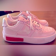 Worn Only Once Great Condition Color - Light Baby Pink *Limited Valentine’s Day Edition* Pink Nike Air Force 1, Pink Nike Air, Light Baby Pink, Pink Nike Shoes, Pink Nike, Nike Air Force 1 Low, Pink Nikes, Air Force 1 Low, Low Sneakers