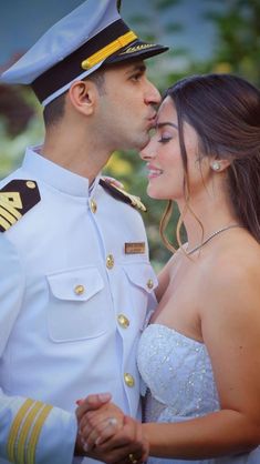 Marine Wedding, Navy Uniforms