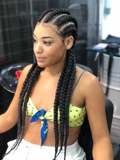 Paint Ideas 2023, Girl Braided Hairstyles, Nails Paint, Cornrows Braids For Black Women, Two Braid Hairstyles, Short Box Braids Hairstyles, Big Box Braids Hairstyles, Feed In Braids Hairstyles, Box Braids Hairstyles For Black Women