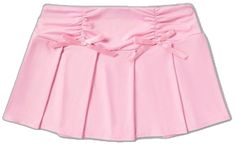 Trendy Pink Stretch Mini Skirt, Trendy Stretch Pink Mini Skirt, Pink Pleated Mini Tennis Skirt, Fitted Pink Pleated Mini Skirt, Cute Pink Cotton Skort, Pink Feminine Mini Skort, Feminine Pink Mini Skort, Feminine Pink Lined Mini Skirt, Spring Pink Pleated Tennis Skirt