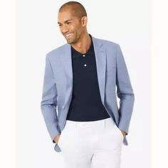 Lauren Ralph Lauren Combines Timeless Linen Style And Classic-Fit Comfort In This Sleek Sport Coat, Featuring Their Signature Ultrafine Stretch Design For Total Freedom Of Movement. Due To Variances In Monitor Color, And Lighting, The Color Of Some Items May Differ Slightly From The Photographs Spring Business Suit With V-neck, V-neck Business Suits For Spring, Spring Tailored Ralph Lauren Blazer, Ralph Lauren Casual Business Blazer, Spring Ralph Lauren Tailored Blazer, Ralph Lauren Semi-formal Suits With Welt Pockets, Ralph Lauren Notch Lapel Suit For Semi-formal Events, Ralph Lauren Notch Lapel Suits For Semi-formal, Ralph Lauren Blazer For Spring Business Casual