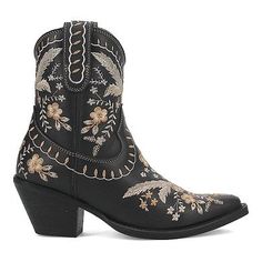 Dingo Primrose Women's Leather Western Boots Bohemian Snip Toe Boots For Rodeo, Country Style Fall Festival Boots, Bohemian Boots For Rodeo In Fall, Leather Bohemian Boots For Rodeo, Bohemian Leather Boots For Rodeo, Bohemian Rodeo Boots For Fall, Bohemian Snip Toe Boots For Spring, Bohemian Snip Toe Spring Boots, Bohemian Pointed Toe Boots For Festivals