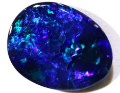 N1 -  2.05Cts Quality Black Opal Polished Stone  Inv-1452 Yowah Opal, Toned Body, Australian Opal, Boulder Opal, Opal Auctions, Black Opal, Beautiful Patterns