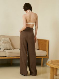 Details Composition: 35% Rayon. 65% Polyester Design: Plain Style: Casual. Basic. Vintage Thickness: Regular Sheer: No Material: Woven Fabric Occasion: Leisure Size & Fit Pants Length: Long Pants Stretch: Non-stretch Fit Type: Shift Cm Inch Size Length Inseam Hips Waist XS 106 75.5 98 65.5 S 107 76 102 69.5 M 108 76.5 106 73.5 L 109.5 77.5 112 79.5 XS 41.7 29.7 38.6 25.8 S 42.1 29.9 40.2 27.4 M 42.5 30.1 41.7 28.9 L 43.1 30.4 44.1 31.3 Care Instructions Maximum washing temperature 30°C Do not Bl Cutout Shorts, Plain Style, Short Lace Dress, Vintage Texture, Sheer Material, Fit Pants, 5 S, Pants Length, Floral Midi Dress