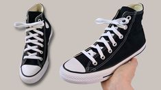 HOW TO LACE CONVERSE (STANDARD WAY With Bow)