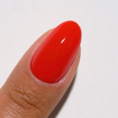 Red Coral Nails, Dnd Red Gel Polish, Dnd Nail Polish, Role Call, Nail Salon Supplies, Dnd Gel Polish, Diva Nails, Cherry Nails, Vibrant Nails