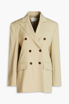 Womens Blazers, Small Designs, Blazers For Women, Shoulder Pads, Sage Green, Blazer Suit, Double Breasted, Coats For Women, Fitness Models