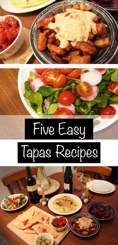 five easy tapas recipes that are perfect for any type of party