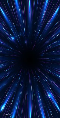 an abstract background with blue and purple light streaks in the center, forming a starburst