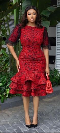 Short Ankara Dress, Gown Ankara, Ankara Short, Native Wears, Beautiful Beaded Jewelry, Dress Ankara, Classic Wear, African Print Dress Ankara, Church Outfit