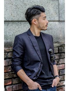 Combover Hairstyles, Undercut With Beard, Trendy Haircuts Medium, Asian Man Haircut, Ideas Haircut, Thick Hair Styles Medium, Thick Hair Cuts, Haircut Style