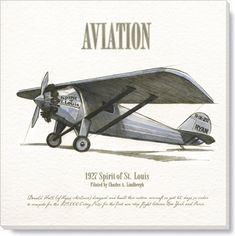 a drawing of an airplane with the words aviation written on it's side and in front