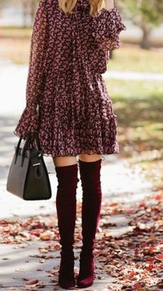 Bohemian Fall Outfits, Fall Formal Dresses, Winter Maternity Outfits, Cold Fashion, Birthday Outfit For Women, Gaun Fashion, Outfits To Wear, Dresses Casual Winter, Womens Fall Dress