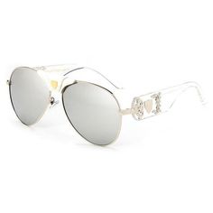 Womens 'Kim K' Celebrity Large Aviator Style Sunglasses Astroshadez--$17.99--Fashionable. Essential. Flattering. Yes, that’s what sunglasses are for women. Sunglasses notch up the glam quotient higher. They also protect the eyes from the harmful rays of the sun. Find a huge range of sunglasses here to add to your collection. Colorful, chic and in different shapes, you would look stunning in these sunglasses. Looking for something vibrant and unique to go with your jeans? Get the latest model to Trendy Silver Sunglasses With Uva Protection, Silver Shield Sunglasses With Glass For Summer, Silver Shield Sunglasses In Glass For Summer, Trendy Rimless Glass Aviator Sunglasses, Trendy Silver Rimless Sunglasses, Trendy Rimless Aviator Sunglasses With Glass, Silver Glass Shield Sunglasses For Summer, Trendy Silver Sunglasses With Gradient Lenses, Trendy Silver Aviator Sunglasses