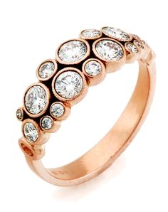 Alex Sepkus Diamond 18k Rose Gold Dome Ring – Michael's Custom Jewelers on Cape Cod Alex Sepkus Rings, Rose Wedding Rings, Cape Cod Beach, Alex Sepkus, Ball Jewelry, Diamond Bling, Rose Gold Diamond Ring, Beach Ball, Custom Ring Designs