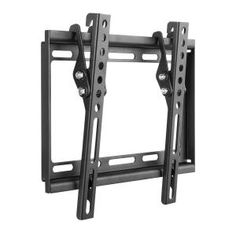 the tilting tv wall mount is shown with two arms and one arm on each side