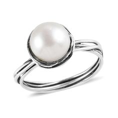 The Natural Pearl Nest Ring features a lustrous natural pearl set in 925 sterling silver, adorned with a big stone and an artistic irregular wire wrap design. This unique piece combines elegance and organic charm, making it perfect for both casual and formal occasions. Ideal for those who appreciate one-of-a-kind jewelry! Product Details: ♦ Material: 925 Sterling Silver ♦ Gemstone - Freshwater Pearl ♦ Hypoallergenic and Nickel-free ♦ Ideal for: Everyday wear, special occasions, gifting Pearls ca Elegant White Wire Wrapped Pearl Ring, Elegant Wire Wrapped Round Rings, Peal Ring, Natural Pearl Ring, Wire Wrap Ring, White Stone Ring, Silver Pearl Ring, Clean Sterling Silver, June Birthstone Ring