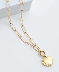 Ardent Locket – Noonday Collection Gold Plated Heart Charm Necklaces With Lobster Clasp, Heart-shaped Gold Plated Charm Necklace With Lobster Clasp, Gold-tone Heart Pendant Jewelry With Lobster Clasp, Heart-shaped Gold-tone Charm Necklace With Adjustable Chain, Yellow Gold Metal Heart Pendant Chain Necklace, Yellow Gold Metal Chain Necklace With Heart Pendant, Heart Charm Pendant Chain Necklace, Metal Pendant Chain Necklace With Heart Charm, Heart-shaped Brass Jewelry With Lobster Clasp