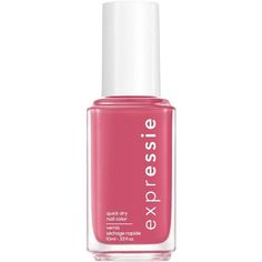 Essie Expressie Vegan Quick-dry Nail Polish - 0.33 Fl Oz : Target Essie Party Mix And Match, Expressie Nail Polish Colors, Expressie Nail Polish, Pink Essie, Hot Pink Nail Polish, Fast Drying Nail Polish, Quick Dry Nail Polish, Dry Nails Quick, Essie Gel Couture