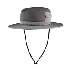 a gray hat on a white background