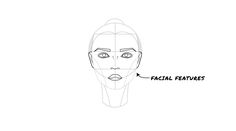 how to draw the face for beginners