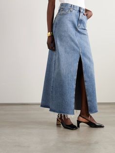 Spring Gucci Denim Bottoms, Gucci Denim Bottoms For Spring, Blue Gucci Denim Bottoms, Spring Gucci Fitted Skirt, Chic Gucci Wide-leg Bottoms, Gucci Fitted Skirt For Spring, Spring Fitted Gucci Skirt, Chic Gucci Wide Leg Bottoms, Gucci Skirt