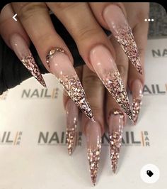 Stilleto Nails Designs, Nails Dip, Stiletto Nails Designs, Her Nails, Acrylic Coffin, Nails Pink, Nails Coffin