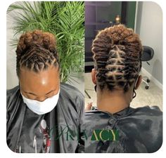 Loc Roll Styles, Updos For Medium Length Locs, Lock Styles For Women Dreadlocks Short, 2023 Loc Styles, Short Loc Styles For Women Updo Bun, Elegant Loc Updo Styles Black Women, Loc Styles For Older Women, Short Loc Updos For Women, Loc Buns Styles Updo Short