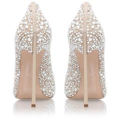 Casadei Blade Jewelled Court Shoes ($1,170) ❤ liked on Polyvore featuring shoes, pumps, pearl pumps, stiletto heel pumps, heels stilettos, jewel pump and pointed toe shoes Coloured Wedding Shoes, Pearl Shoes, White Wedding Shoes, Embellished Heels, Heels Stilettos, Heels High, Bridal Heels