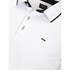 Brand: Jack & Jones Gender: Men Type: Polo Season: Fall/Winter PRODUCT DETAIL • Color: white • Fastening: buttons • Sleeves: short • Collar: polo COMPOSITION AND MATERIAL • Composition: -100% cotton • Washing: machine wash at 30° Classic White Collared Polo Shirt, White Collared Polo Shirt With Button Closure, White Polo Shirt With Button Closure, Formal Fitted White Polo Shirt, White Fitted Formal Polo Shirt, Modern White Top With Button Closure, White Cotton Polo Shirt For Golf, White Polo Shirt With Button Closure For Work, White Fitted Polo Shirt With Button Closure