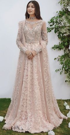 Lehenga Pink, Baju Kahwin, Long Frock, Bridal Dresses Pakistan, Pakistani Wedding Outfits