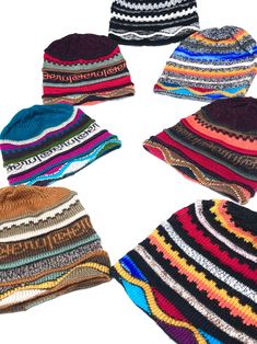 "GIFTS FOR HER ♥ Winter accessory for ladies, handmade in soft alpaca fiber with ethnic colorful designs. Ethnic design from Perú in elegant and vibrant color combinations. These cozy hats are perfect to improve your outfit. Excellent finished. Standard Size. Hand Wash. Dry Flat. NO WASHER MACHINE - NO DRYER HANDMADE IN PERU BY BUYING THIS ITEM, YOU ARE HELPING PERUVIAN ARTISANS FROM THE ANDEAN COMMUNITIES AND THEIR FAMILIES. \"When you buy our products your are supporting a Peruvian Artisan and Colorful Hat, Cozy Hat, Ethnic Design, Alpaca Fiber, Fathers Day Sale, Quality Hats, Embroidered Hats, Baby Alpaca, Winter Accessories