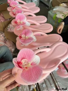 Olivia Mark - Dreamy Orchid Butterfly Beach Sandals with Anti-Slip Comfort Casual Slides Butterfly Beach, Italy Travel Outfit, Casual Slides, Flower Sandals, Trip Outfits, Shoe Sole, Beach Sandals, Pink Pink, Pink Flower