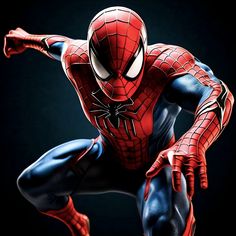 the amazing spider - man is shown in this image