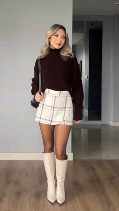 #FallFashion #FallOutfits #WinterFashion #WinterOutfits #springoutfit #airportoutfit #concertoutfit #datenightoutfit #partyoutfit #rainydayoutfit #gymoutfit #christmasoutfit #interviewoutfit #festivaloutfit #blackoutfit #pinkoutfit #discooutfit #casualoutfit #minimalistoutfit #casualdinneroutfit #schooloutfit #winterdress #falloutfitideas #fashionillustration #koreanfashion #fashionphotography #fashiondesigner #fashionshow #fashionmagazine #fashion #outfitinspiration #dressideas #dress #outfits Casual Outfits To Work, Cute Fall Outfits With Tights, Fall Fashion Mini Skirt, College Winter Outfits Aesthetic, Millennial Fall Fashion, Mid 20s Fashion Outfits Fall, Work Appropriate Fall Outfits, Fall Outfits Women Trendy, Birthday Outfit Aesthetic Fall