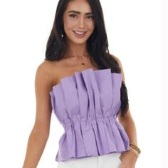 Top Is Black! Purple Just Posted To Show Pleating Detail Pleated Top, Tops Black, Top Blouse, Womens Tops, Purple, Women Shopping, Black, Color