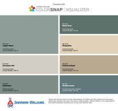 the color scheme for colorsnap visualizer