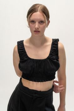 Get ready for summer with this adorable Bella Bralette Top! Featuring a vintage-inspired design, this little bralette pairs perfectly with skirts, denim, and trousers. The elastic neckline and armholes, along with smocking under the bust, make it a comfortable fit for everyone. Available in White, Black, and playful Pink and Blue Gingham patterns. Fancy Shop, Skirts Denim, Get Ready For Summer, Bralette Top, Maternity Shops, Bralette Tops, Blue Gingham, Gingham Dress, Vintage Inspired Design