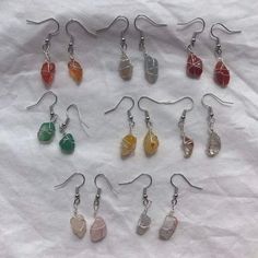 Jewelry To Buy, Gem Stone Earrings, Best Jewelry, Dope Jewelry