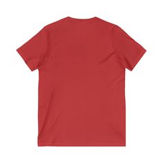 These t-shirts come with a stylish V-cut and are made with a lightweight fabric that is highly breathable making it a comfy choice for any casual outing. All tees are manufactured in the US under Fair Labor Association rules for total peace of mind and garments that look good and feel good to wear. Experience stellar comfort and style with our custom V-neck t-shirts, crafted from a lightweight fabric (4.2 oz/yd², 142 g/m²) that feels like wearing a cloud. Made from 100% cotton, these shirts offe Keffiyeh Pattern, V Cuts, Jersey Tee, Looking Good, Premium Fabric, Sport T Shirt, Neck Shirt, V Neck Tee, Shoulder Taping