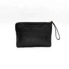 The Grab and Go Clutch is the perfect solution for an on-the-run, fast-paced lifestyle. With two outside pockets for your phone and keys, all you need is to toss in your essentials and you're ready for the busy day ahead!Handcrafted in full-grain leather and solid brass hardware with outside flat pockets, zipper closure, and inside zipper pocket with a built-in wallet.Ways To Wear Use it as a wallet or a clutch The perfect size for an iPad mini, cell phone, keys, and 6 credit cards. Details Zipp Functional Rectangular Pouch For On-the-go, Modern Rectangular Pouch For On-the-go, Modern Pouch Phone Bag For On-the-go, Functional Rectangular Phone Bag For On-the-go, Modern Phone Bag Pouch For On-the-go, Modern Everyday Phone Pouch Bag, Modern Everyday Pouch Phone Bag, Everyday Phone Bag With Cell Phone Pocket, Modern Pouch With Cell Phone Pocket For On-the-go