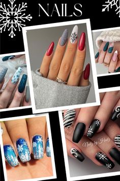 Looking for some inspiration for your winter nails or classy Christmas Nails? Check out our 2022 Winter Nails of the Holiday Season post! From festive reds to snowflake blues, we've got you covered! Winter Nails Classy, Nails Classy