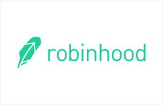 the robinhood logo is green and has a bird on it's back end