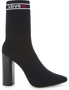 ALDO Lovelyy sock boots Sock Boots, Hunter Boots, Rubber Rain Boots, Block Heels