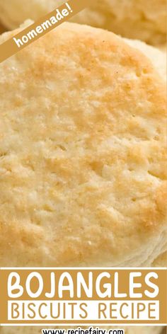 homemade boangles biscuits recipe with text overlay